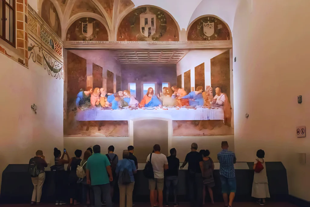 the last supper painting view